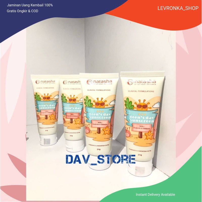 Teen's Day Sunscreen / NATASHA / SUNBLOCK / SUNSCREEN / TEEN's / SBTEENTUBE30