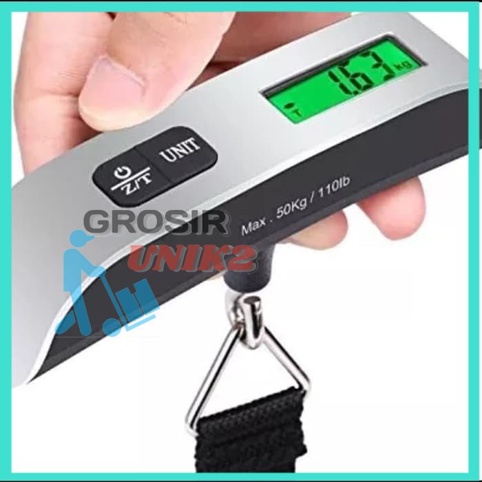 grosir unik Travel Scale / Timbangan Travel Portable Serbaguna koper tas max 50kg