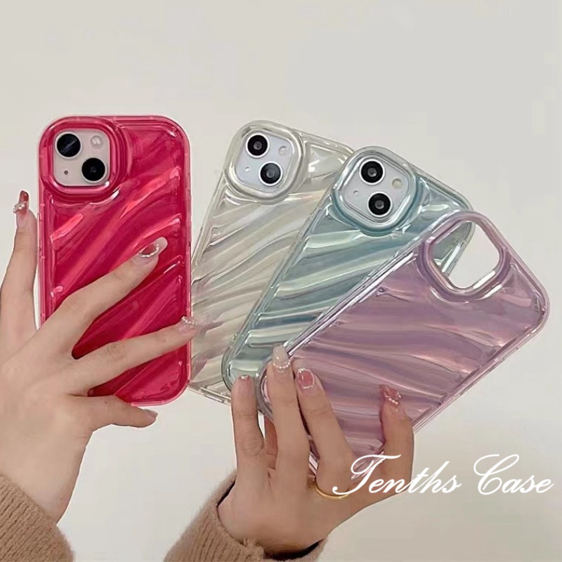 Kompatibel Untuk IPhone14 13 12 11 Pro Max8 7 6 6s Plus X Xr Xs Max SE 2020lasre Casing Tepi Tebal Warna Cerah Back Cover