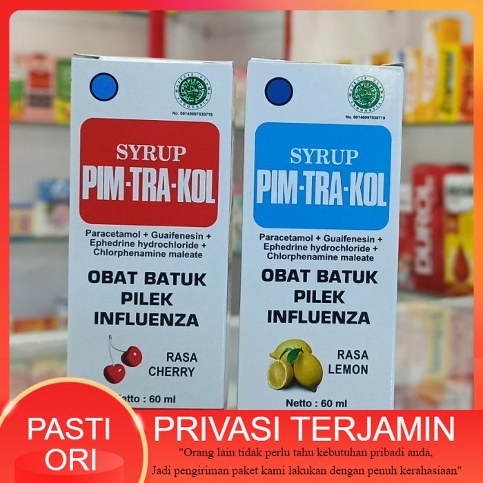 

pimtrakol syrup 60 ml