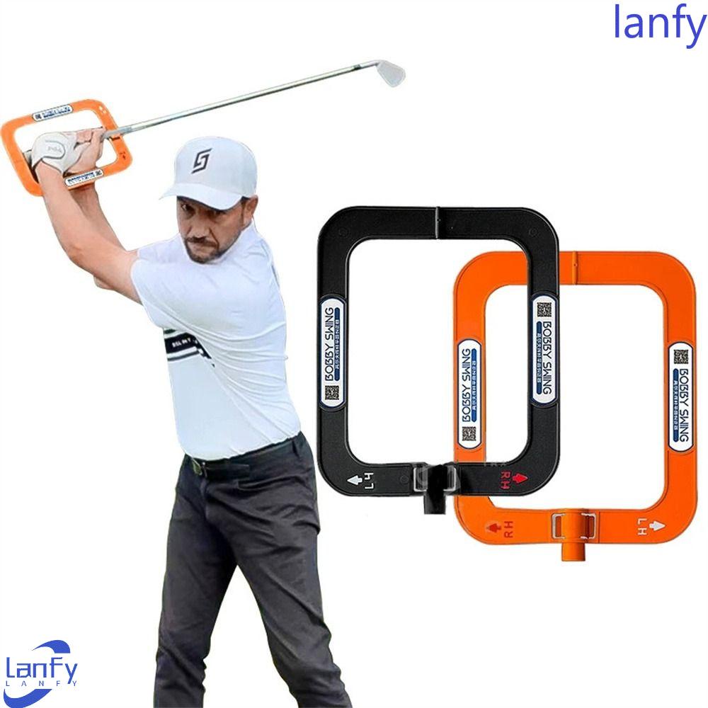 Lanfy Golf Swing Trainer Alat Bantu Latihan Alat Bantu Training Aid Arm Correct Reinforced PP Swing Training Aid Untuk Pemula Golf