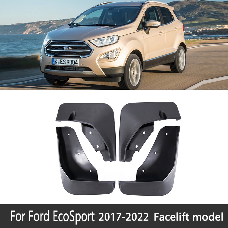 4pcs Flaps Lumpur Mobil Untuk Ford Ecosport 2 MK2 2013~2022 2014 2016 2017 Mudguard Splash Guards Fender Mudflaps Aksesoris Mobil