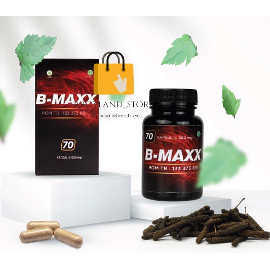 B-MAXX HERBAL ,B-MAXX ,B-MAXX ORIGINAL 1 BOTOL ISI 70 KAPSUL