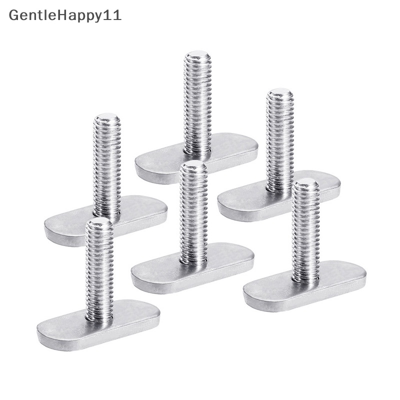 Gentlehappy Drat Rel Kayak/Track M5/M6 Sekrup Mur Baut Slot T Pengganti Gear Bolt id