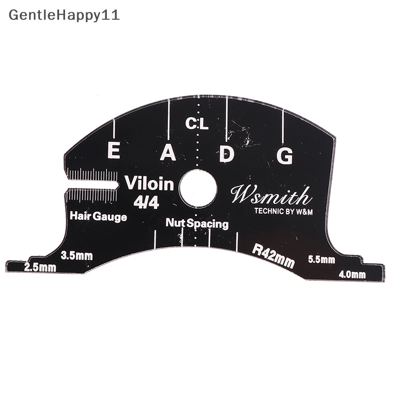 Gentlehappy Violin Bridges al Mold Template 4/4alat Perbaikan Jembatan Biola id