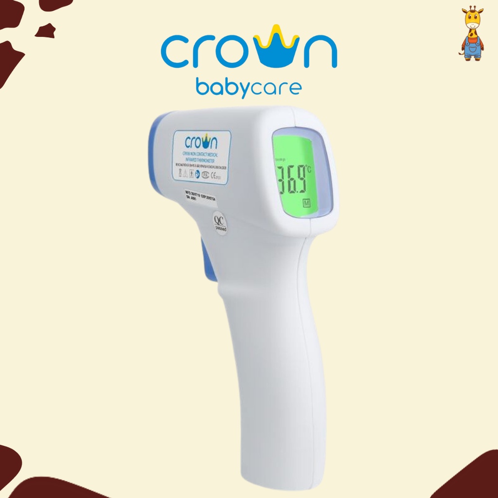 Crown Non Contact Infrared Thermometer CR938 - Thermometer Suhu Tubuh