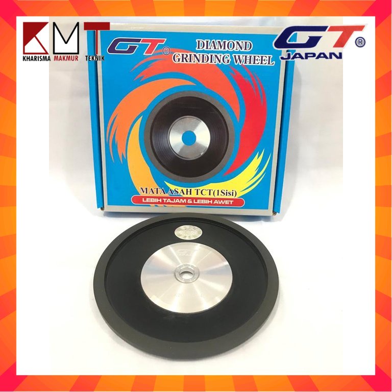 MATA ASAH / DIAMOND ASAH/ DIAMOND GRINDING WHEEL 1 SISI 6'' #400 GT JAPAN