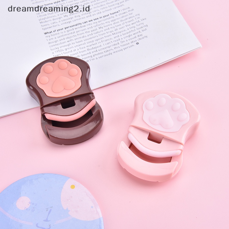 (drea) 1pcs Penjepit Bulu Mata Mini Portable Eye Lashes Curling Clip Makeup Alat Bulu Mata //