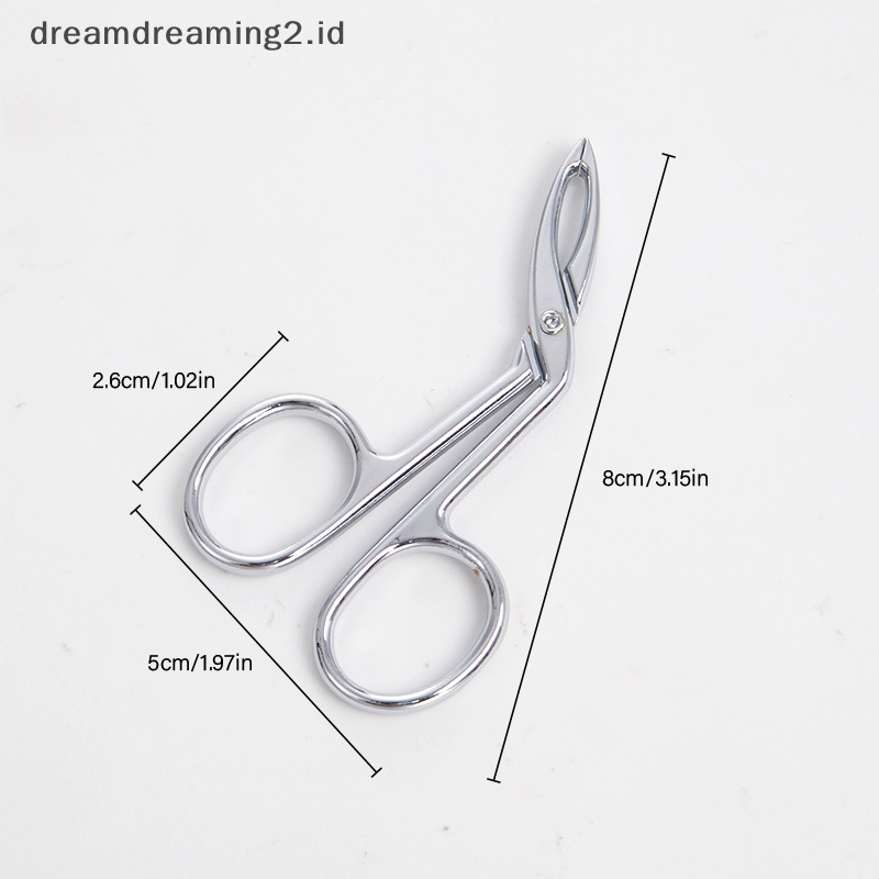 (drea) Tang Alis Stainless Steel Klip Gunting Pinset Runcing Pencabut Alis //