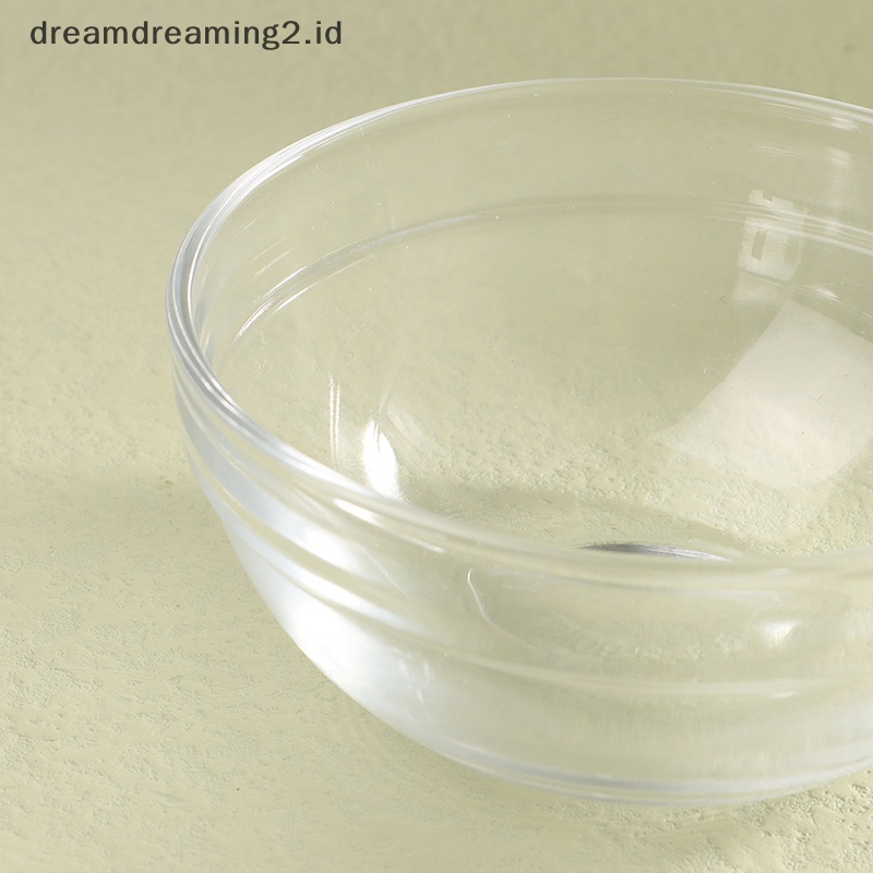 (drea) Masker Wajah spa Kaca Minyak Kecantikan Mixing Bowl Brush Alat Perawatan Wajah Travel DIY //