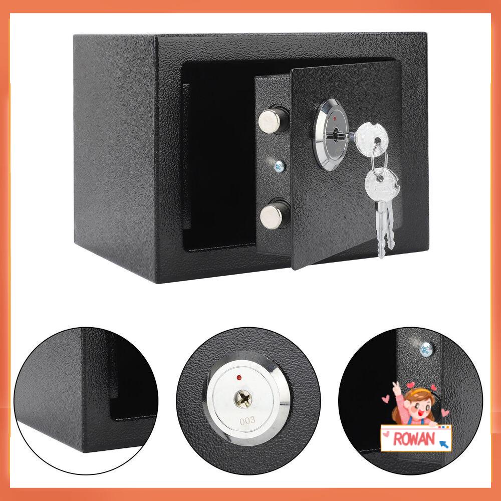 R-FLOWER Brankas Berangkas Kantor Stainless Steel Bisa Masuk Dan Keluar Keamanan Tahan Api Uang Cash Barang Berharga Box