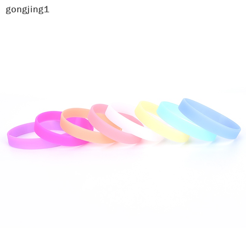 Ggg Gelang Tangan Karet Silikon Glow In The Dark Noctilucous ID