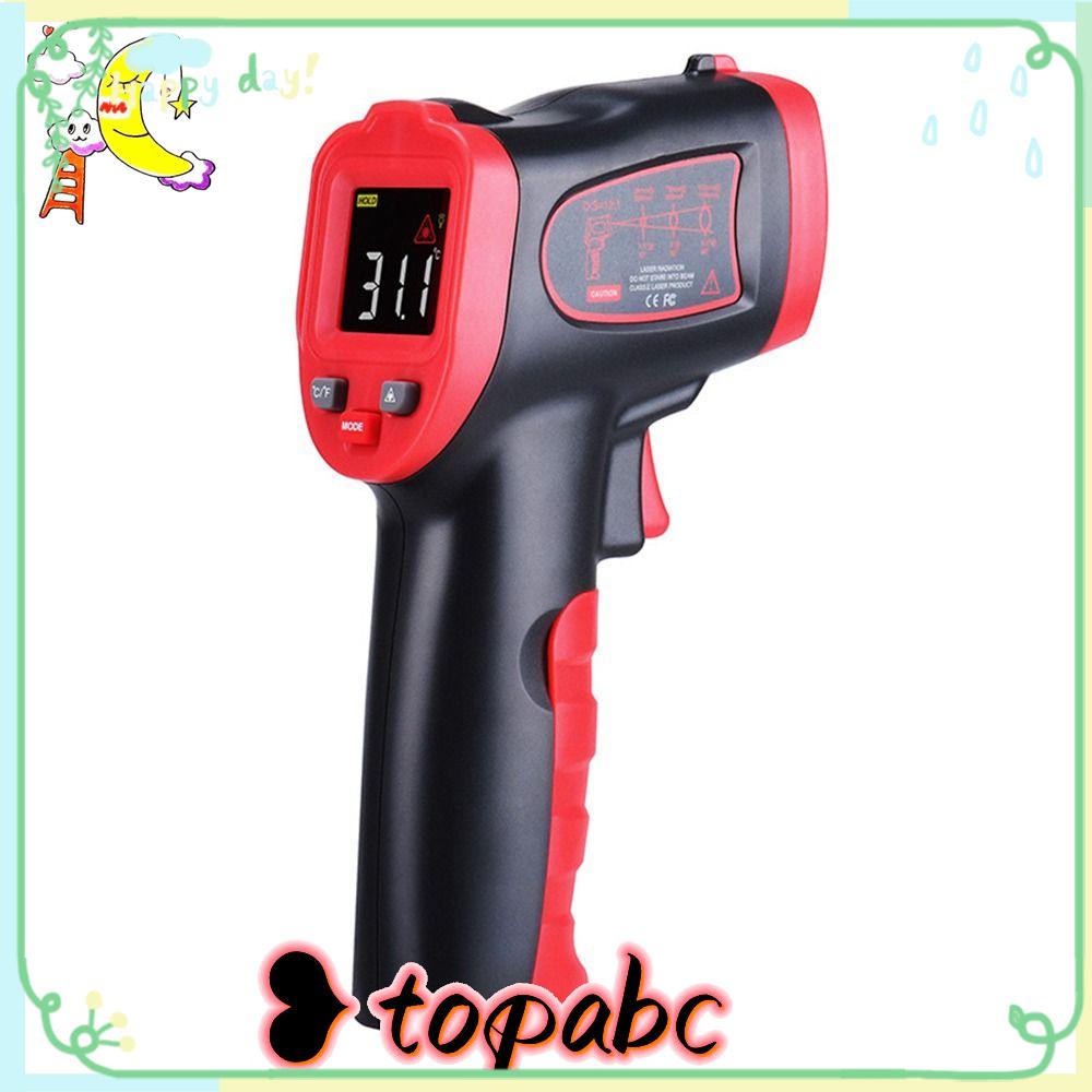 TOP Termometer Infrared Digital Industrial Untuk Masak Dapur Genggam Bukan Untuk Manusia -58°F~752°F (-50°C~400°C)