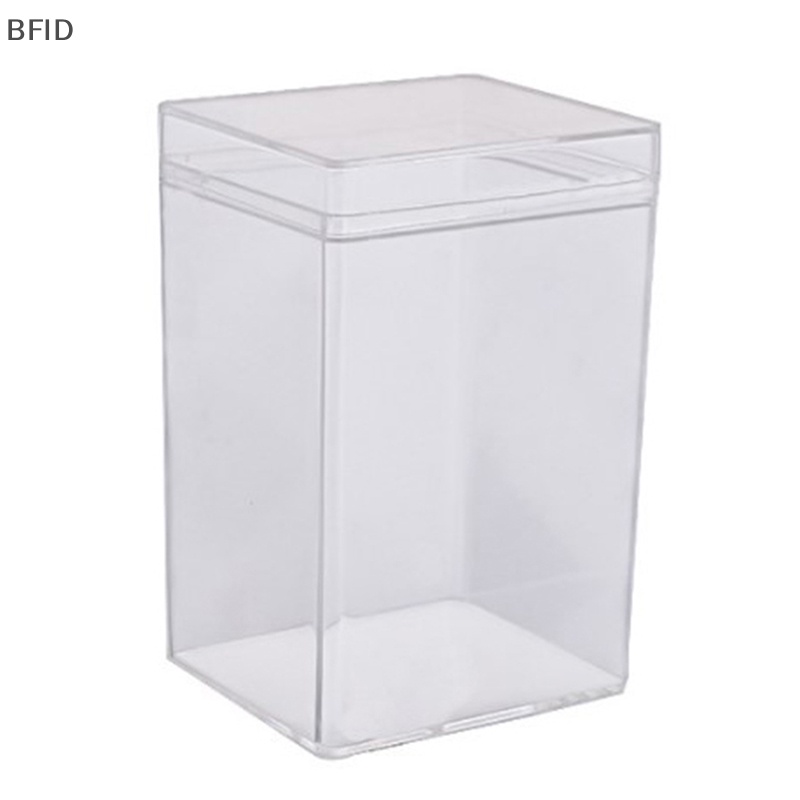 [BFID] Desktop Storage Box Akrilik Model Boneka Etalase Tahan Debu Transparan Model Mainan Display Stand Action Figure Mainan Kotak Penyimpanan [ID]