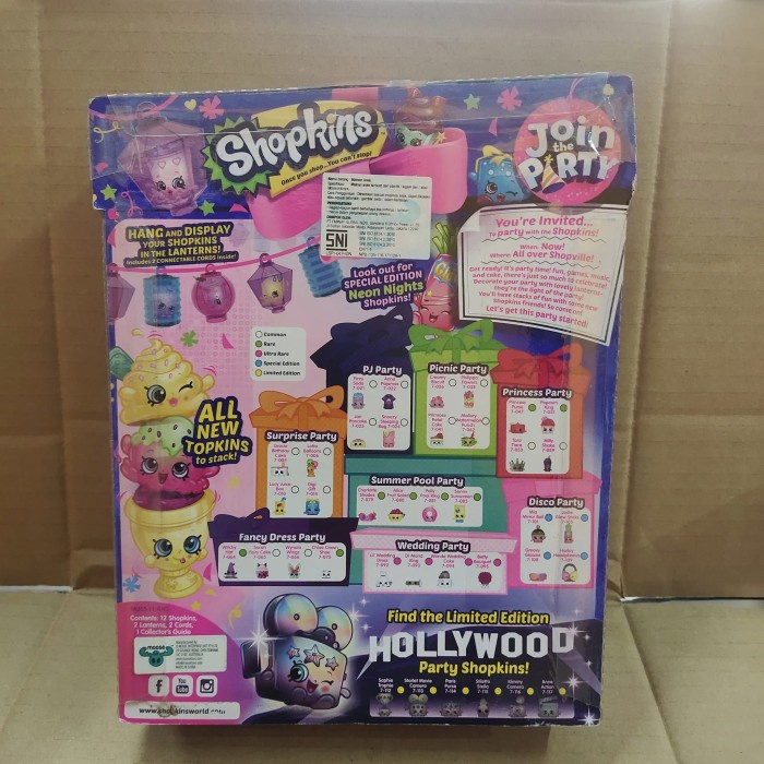 Shopkins Season 7 12 Pack 2 Hidden Inside with Lantern Model C