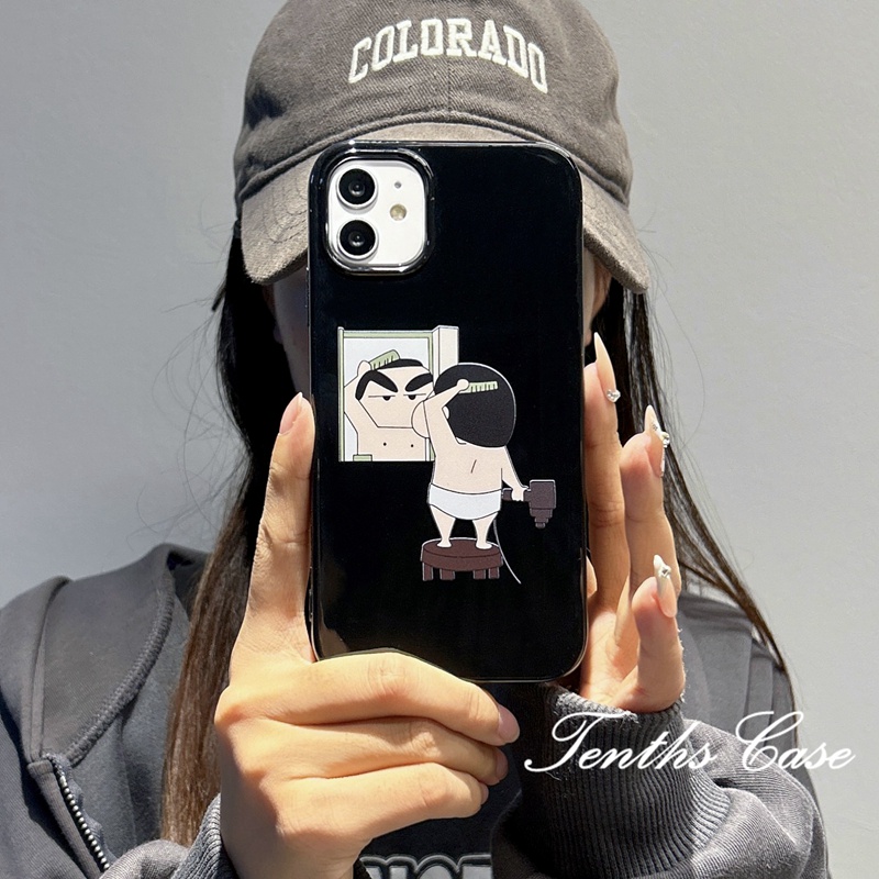 Compatible for IPhone 14 13 12 11 Pro Max X XR Xs Max 8 7 6 6s Plus SE 2020 Soft Cover Cute Cartoon Figure Silicon Phone Case