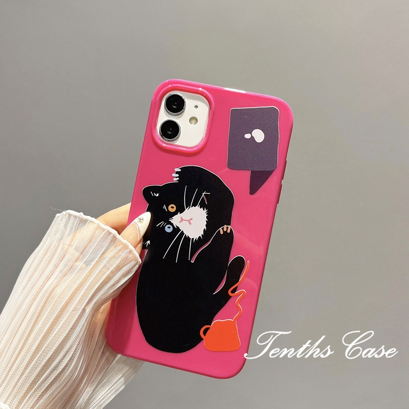 Compatible for IPhone 14 13 12 11 Pro Max X XR Xs Max 8 7 6 6s Plus SE 2020 My Kitty Is Cute Silicon Phone Case