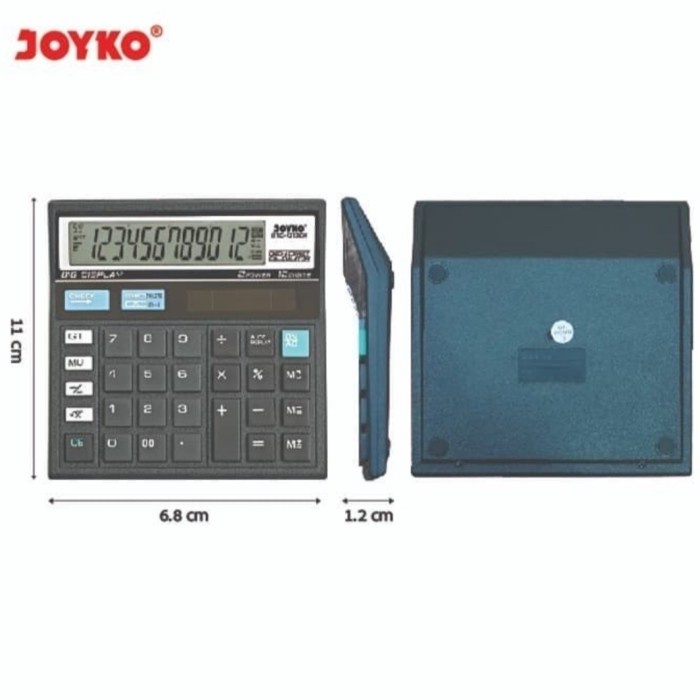 

JOYKO DTC-1313CH 12 Digit CHECK & CORRECT CALCULATOR - Kalkulator Meja 1313CH ORI RB9