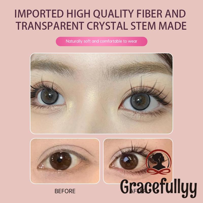 [COD]FAICCIA 5 Pasang Bulu Mata Palsu Natural Little Devil False Eyelashes Bulu Mata Korea Premium Set Bulu Mata Palsu-GY