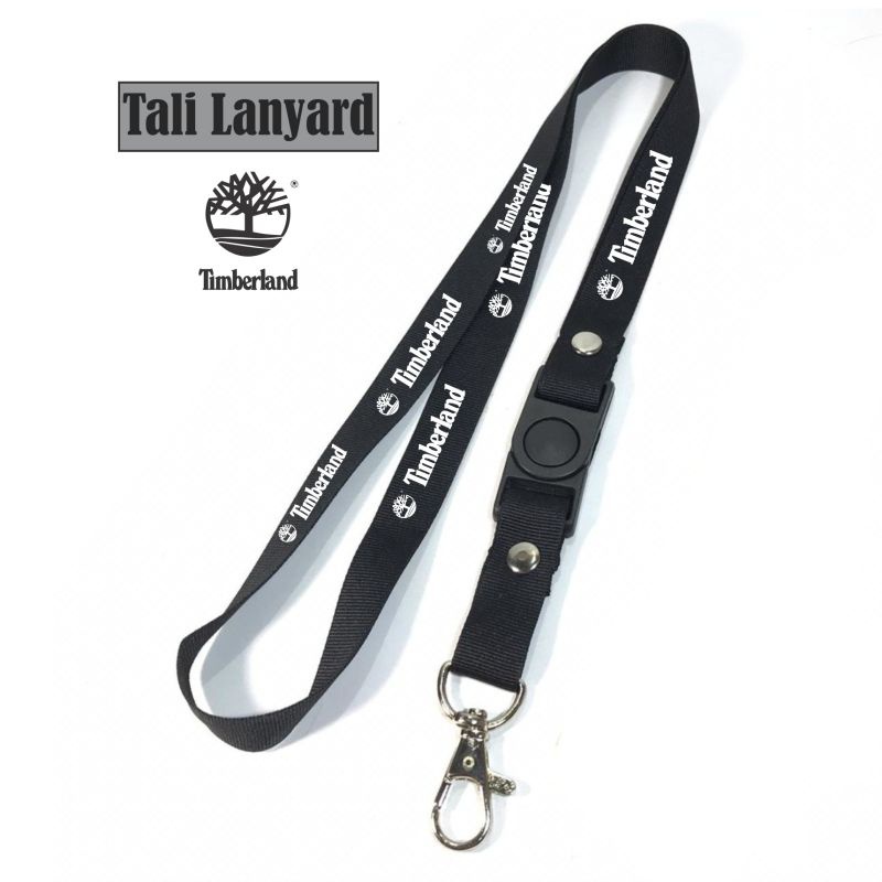 

lanyard TIMBERLAND tali lanyard DISTRO gantungan kunci name tag id card kartu nama / tali lanyard gantungan leher fullprint