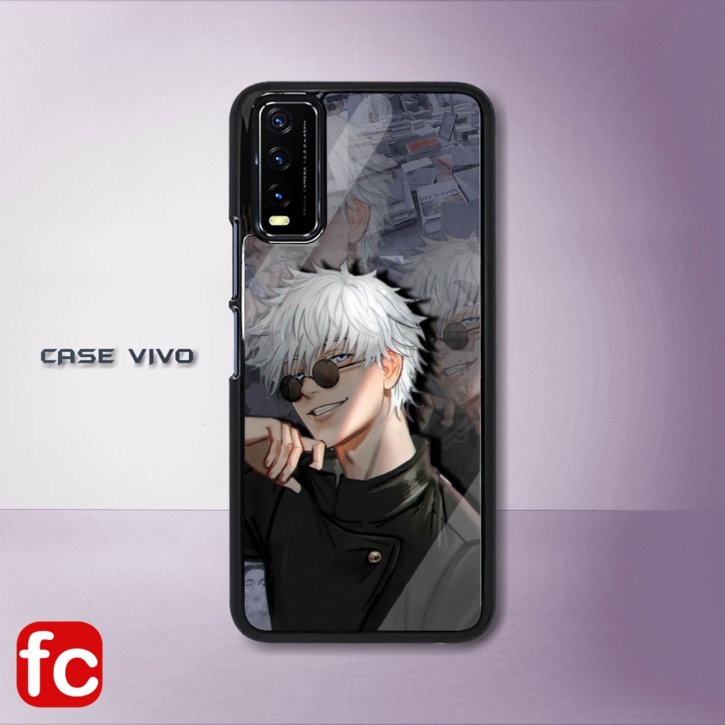 Case Glossy HD Vivo Y12s Y20 Y20S G Y20i Y20T Y12A [FR22] Anime Jujutsu Kaisen Gojo Satoru Pic HD Ca