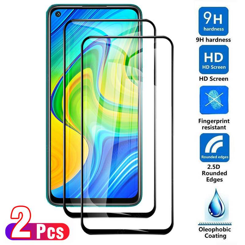 2pcs Full Pelindung Tempered Glass Untuk Redmi Note11Se 10 Lite 12t 12 11e 11t 11 10 Pro Film Pelindung Layar Untuk Redmi Note12 11t 11 Plus 12s 11s 11r 10s 10t 10i