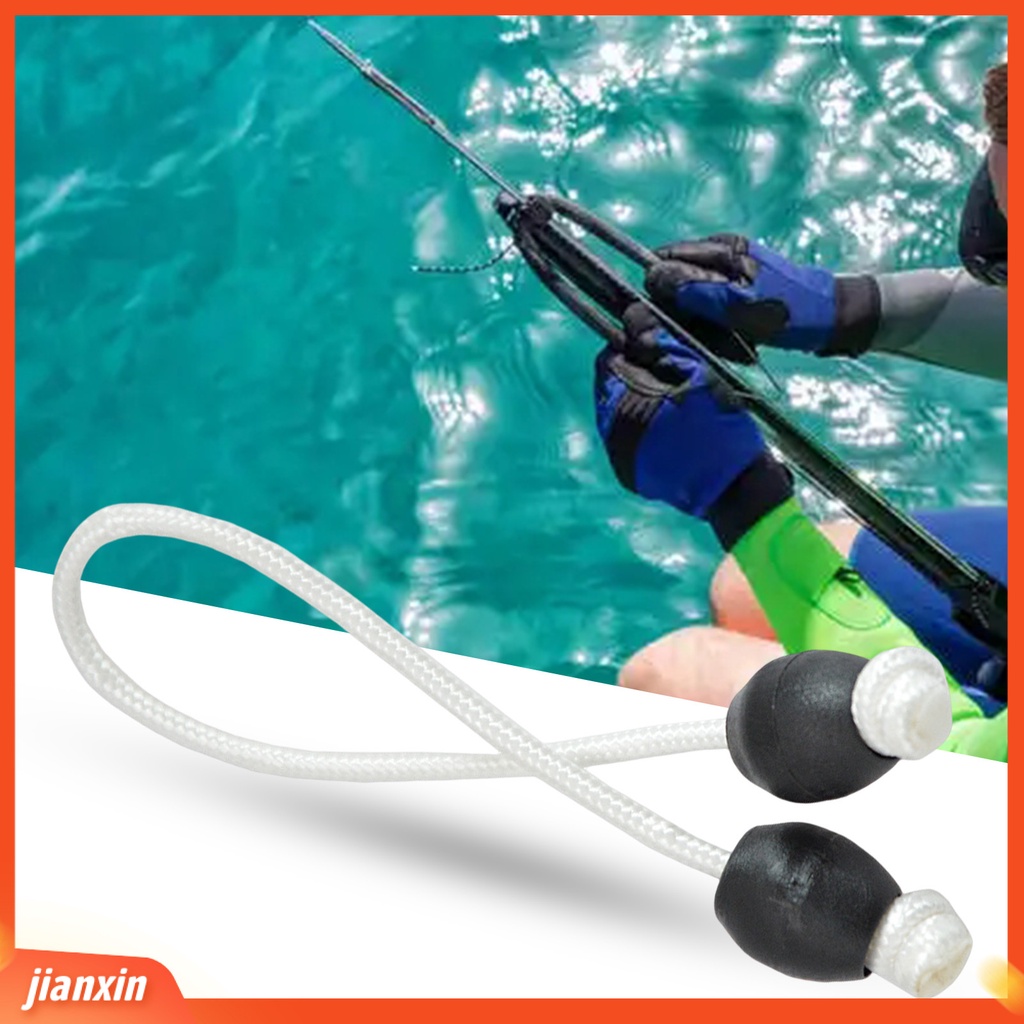 (In Stock) Konektor Tabung Loop 2mm Tali Bentuk V Tarik Tinggi Aksesoris Memancing Laut Bawah Air Adaptor Tabung Karet Untuk Memancing