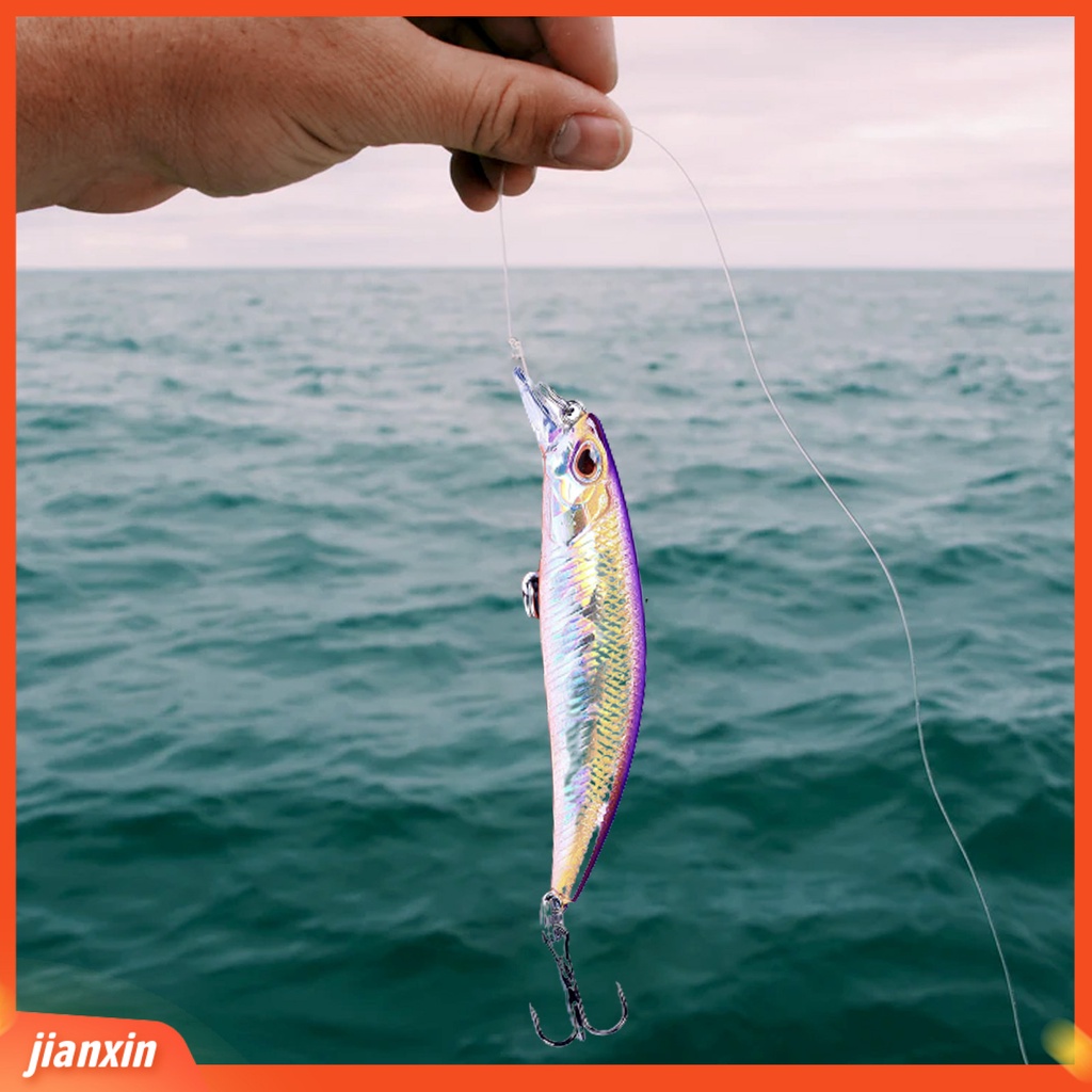 (In Stock) 6.8cm 6.5g Umpan Mensimulasikan Menarik 9warna Cor Tenggelam Mino Umpan Pancing Palsu Dengan Kotak Tackle Untuk Bass Pike