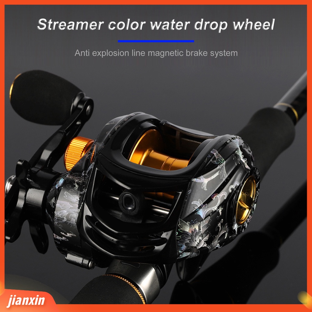 (In Stock) Gulungan Pancing Hardness Adjustable Metal Spinning Reel High Speed Baitcaster Dengan 13+1 Ball Bearing Untuk Outdoor