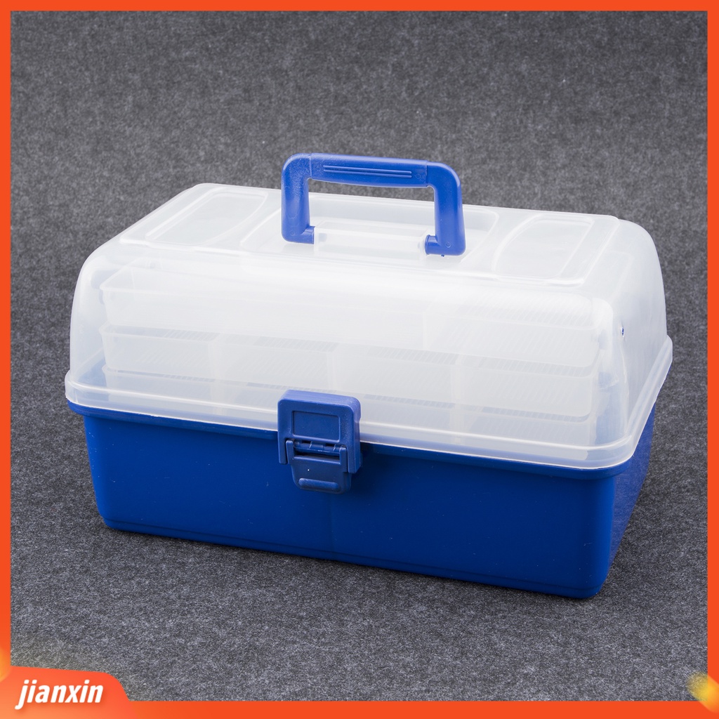 (In Stock) Kotak Penyimpanan Umpan Umpan Umpan Pancing 3per4lapis Portabel Fishhook Fishline Pelindung Case