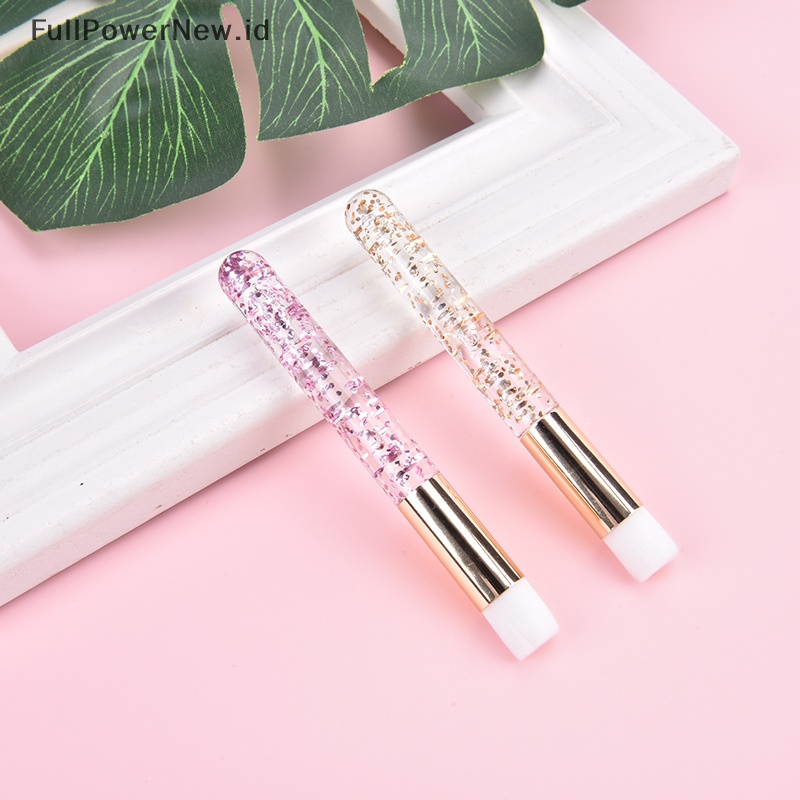 Power Sequin Sikat Pembersih Bulu Mata Cuci Makeup Brush Eyelash Lash Extensions Tool ID