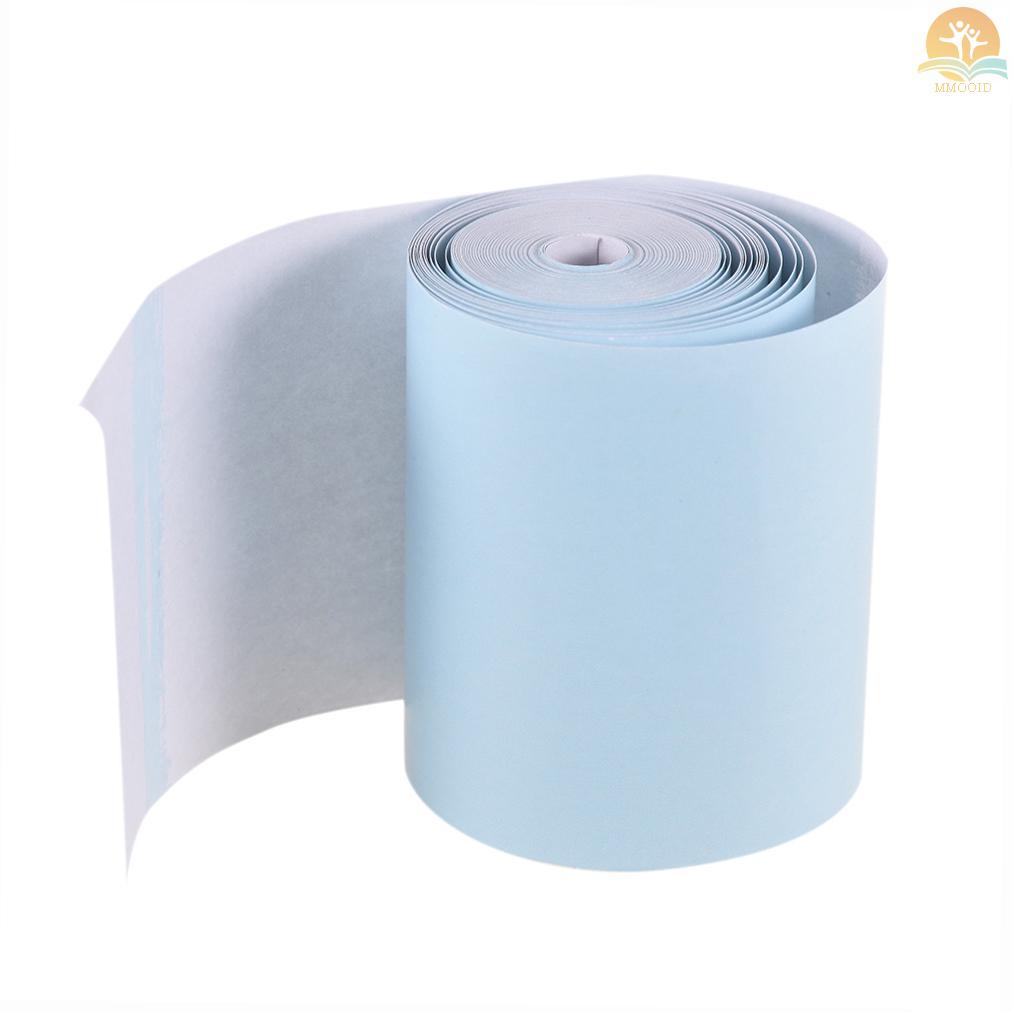 In Stock Color Thermal Paper Roll 57*30mm (2.17*1.18in) Nota Tagihan Kertas Foto Printing Bening Untuk PeriPage A6 Pocket Thermal Printer Untuk PAPERANG P1/P2 Mini Photo Printer, 3roll