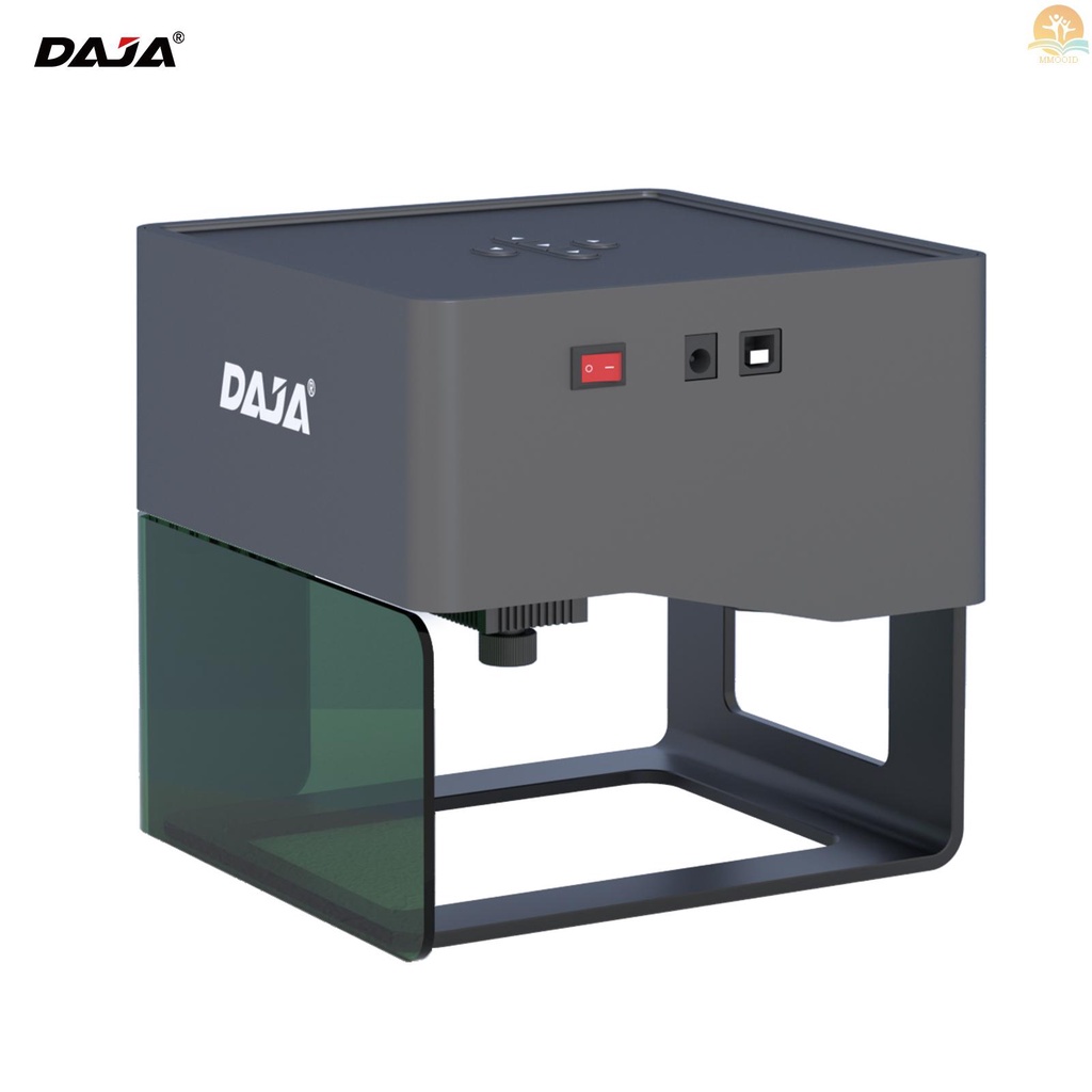 In Stock DAJA DJ6 Laser Engraver DIY Marking Portable Engraving Machine for DIY Handcraft Logo Mark Printer 80x80mm Carving Area Support Wireless  Connection Wood Ceramics Kr