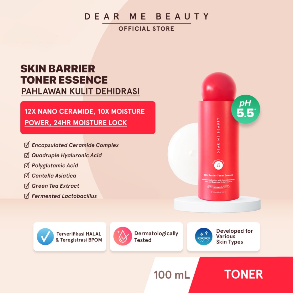 (2F) Dear Me Beauty Skin Barrier Toner Essence (100ml)