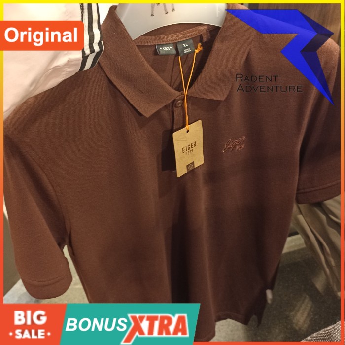 Kaos Eiger Polo YUCATAN PENINSULA 1.0 F1 Polo Shirt 91000 8239 Ori