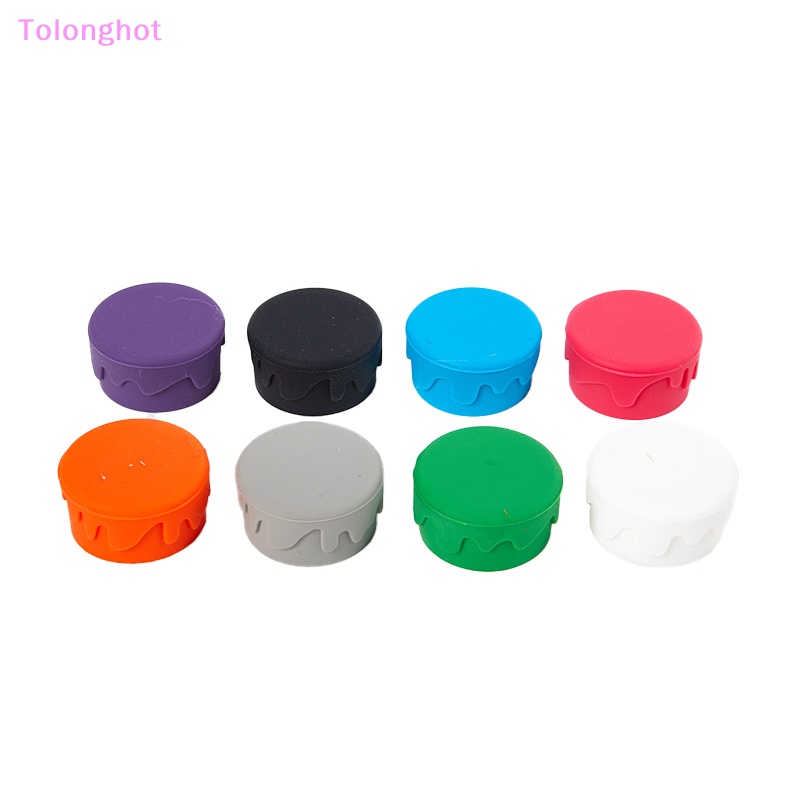 Tolonghot&gt; 8Pcs Wine cap Tutup Wine Silikon Untuk Botol Ganti Sumbat Botol Hadiah Wine-Anggur Stopper seal Reusable Bottle Caps well