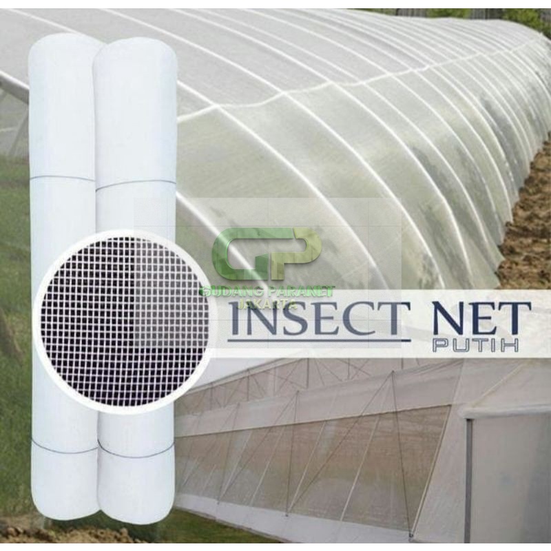 Insect Net/Kasa Eceran [P:1mxL:3m] Jaring Anti Nyamuk Insect Net Green House