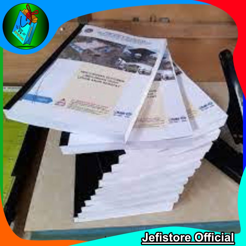 

Jilid lakban, slide binder/kliping, staples tengah express cepat siap - jefistore