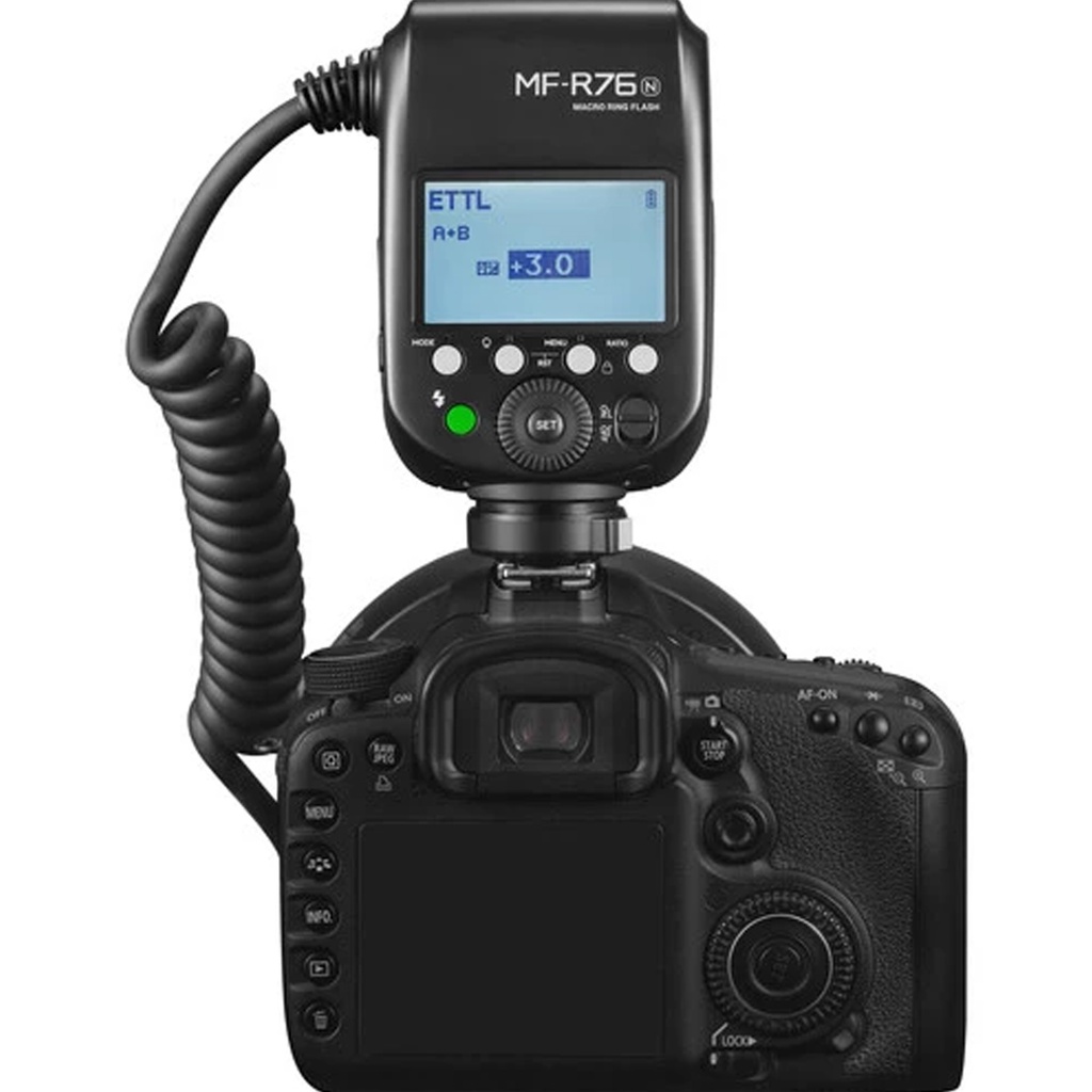 Godox MF-R76C TTL Marco Ring Flash for Canon