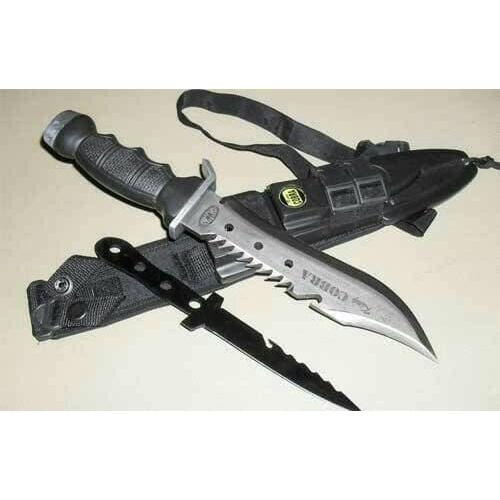 PISAU RAMBO ORIGINAL BAJA / Promo Pisau Berburu Comando King Cobra 