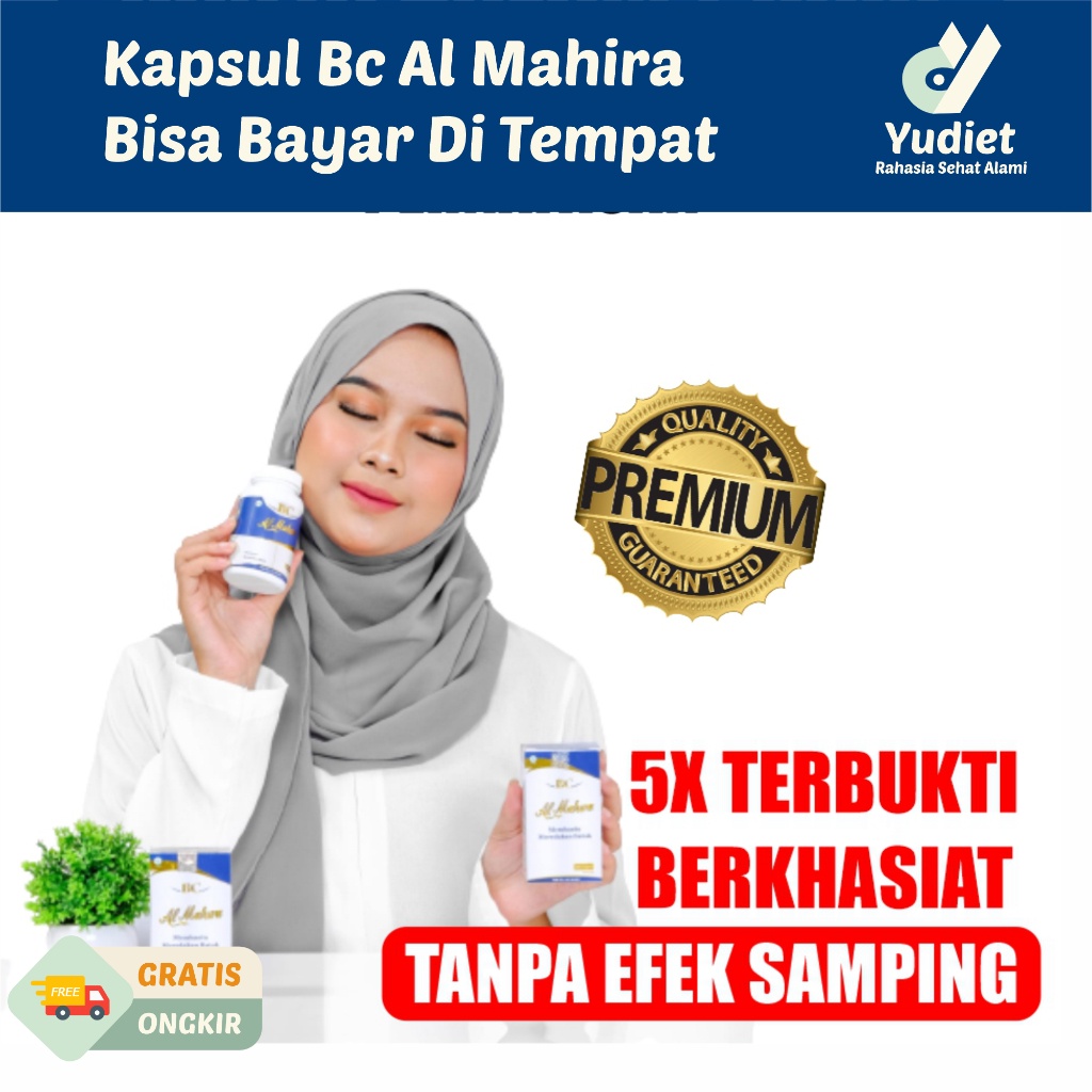 Kapsul BC Almahira Original isi 30 Kapsul Membantu Mengatasi Masalah Pernapasan