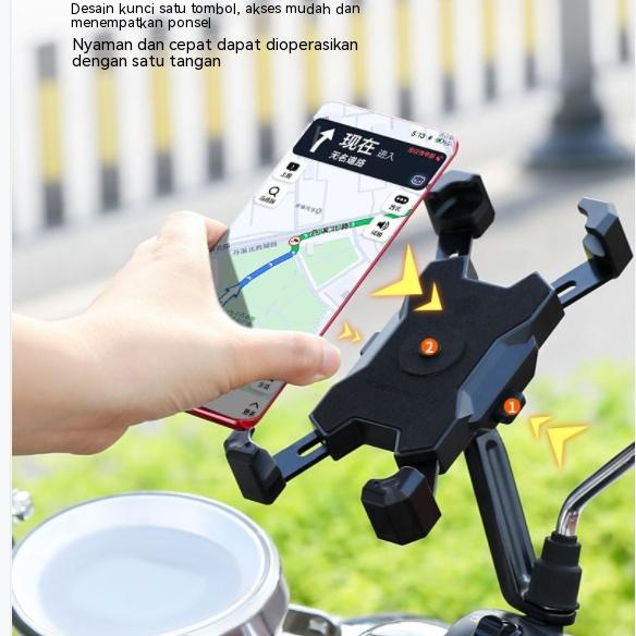 NEW HOLDER HP SEPEDA MOTOR /STAND PHONE HOLDER MOTOR/BICYCLE HOLDER HP/HOLDER HP MOTOR/HOLDER