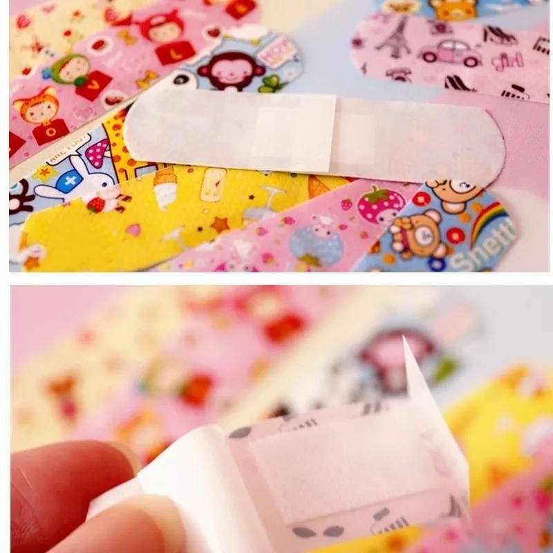 Hansaplast Plaster Anak &amp; Dewasa Band Aid Waterproof Motif Karakter Lucu Penutup Pembalut Luka Tahan Air Gambar Lucu