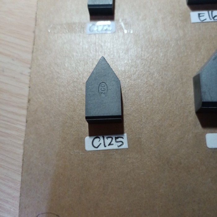 ECER widia c125 YG6 - betel widia -betel bubut widia - tip widia yg6 dt yg6