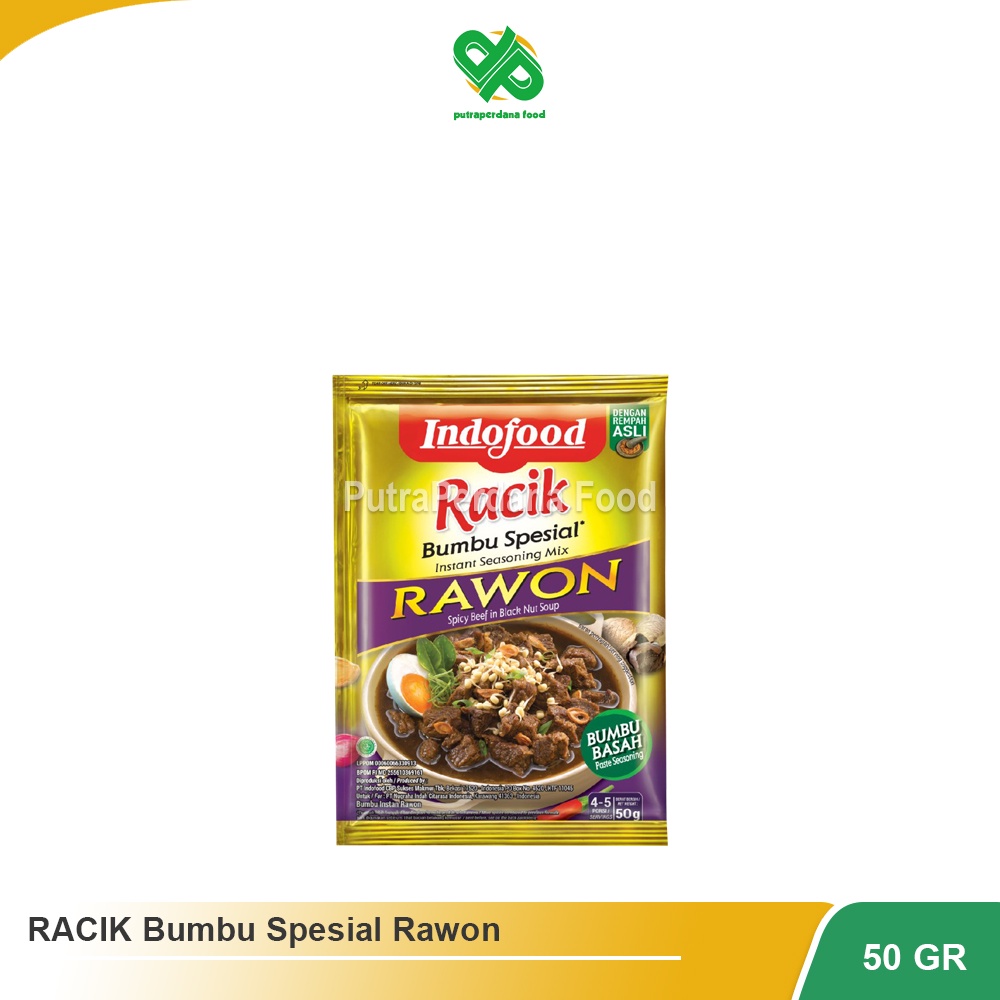 

BUMBU RACIK SPESIAL INDOFOOD Rawon 50gr