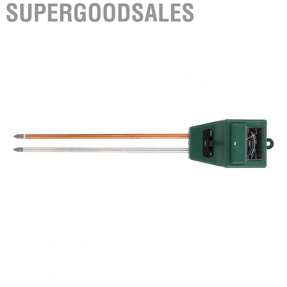 Supergoodsales Soil Tester  18.4cm Probe ABS Water Detector for Planting