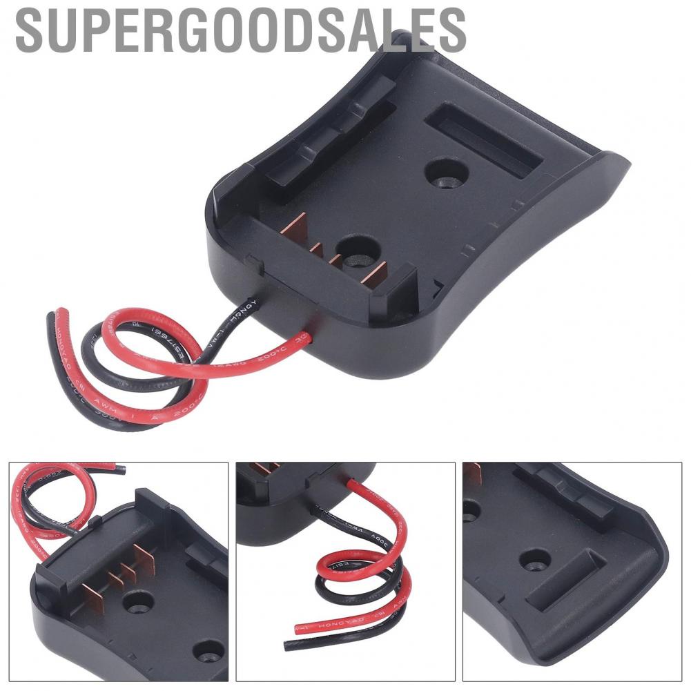 Supergoodsales Adapter 12 Gauge Wire 12AWG Dock Power Connector For 54V 60V