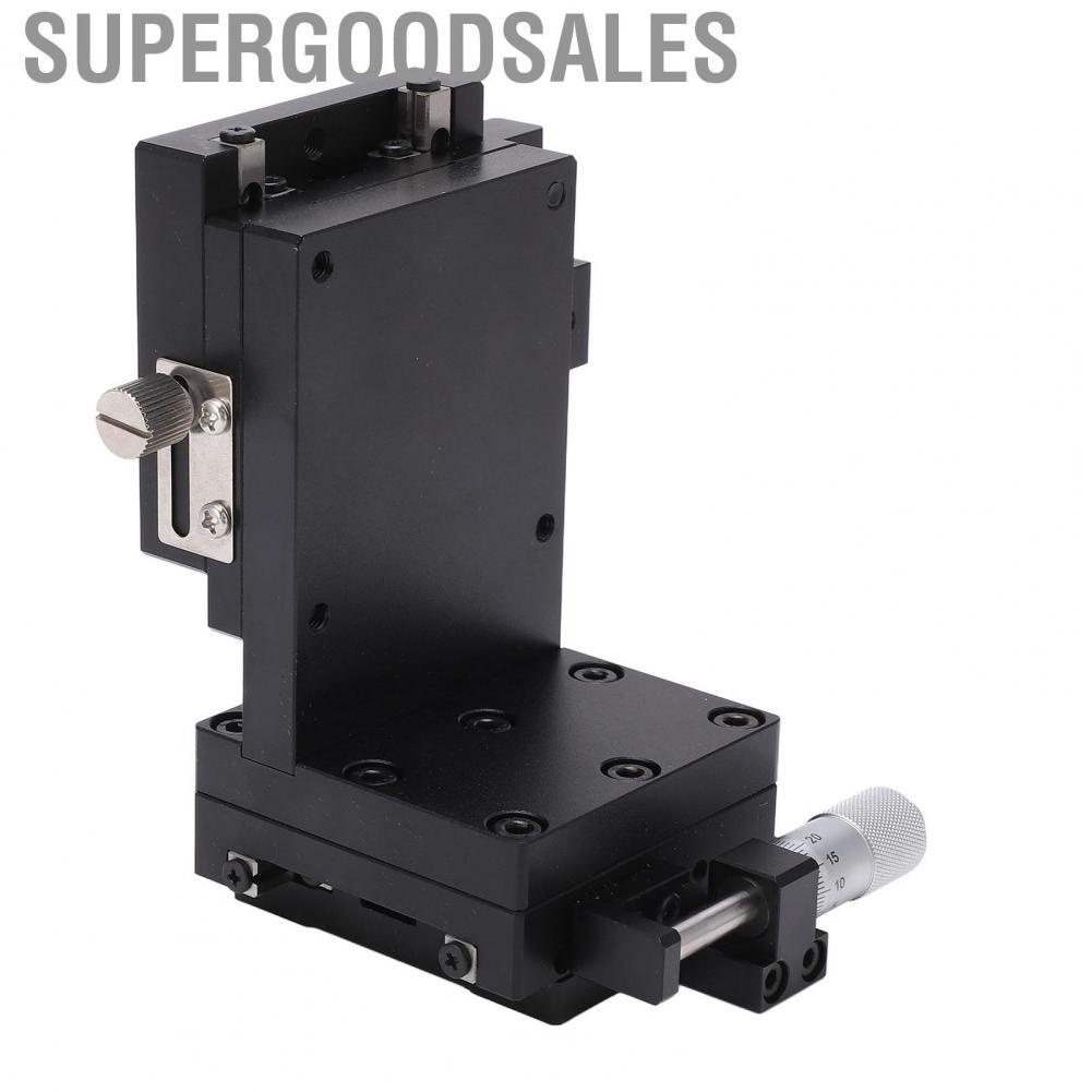 Supergoodsales Trimming Platform  Practical X Z Manual Linear Stage Black Anodized 0.01mm Accuracy for Optical Fiber Coupling