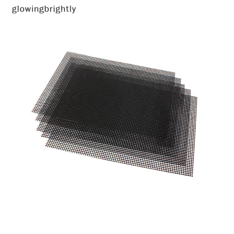 [glowingbrightly] Non-stick Tahan Suhu Tinggi BBQ Grid Pad Barbecue Mesh Reusable Easy Cleaned Cooking Pads Alat Panggang Kue TFX