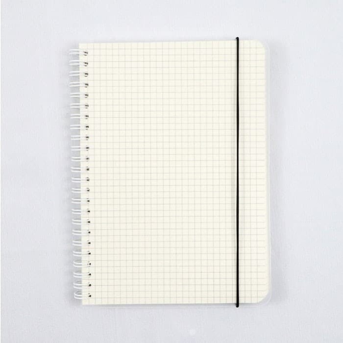 

Notebook Spiral Grid/DOT A5 by Bukuqu - White Paper, polos